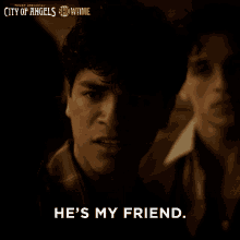 Hes My Friend Johnathan Nieves GIF - Hes My Friend Johnathan Nieves Mateo Vega GIFs