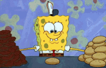 Spongebob Krabby Patty GIF - Spongebob Krabby Patty Hamburger GIFs