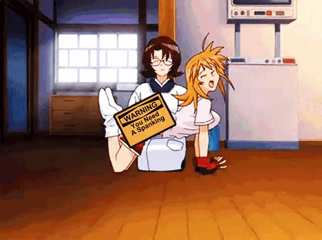 The perfect Anime Spanking Spank Animated GIF for your conversation. 