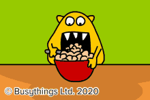 Busythings Eating GIF - Busythings Eating Food GIFs
