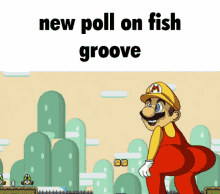 mario fish groove new poll