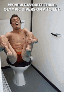 Divers Toilet GIF - Divers Toilet Olympic GIFs