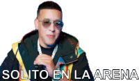 Solito En La Arena Daddy Yankee Sticker - Solito En La Arena Daddy Yankee Runaway Stickers