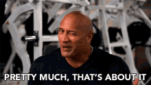 Pretty Much Thats About It GIF - Pretty Much Thats About It The Rock GIFs