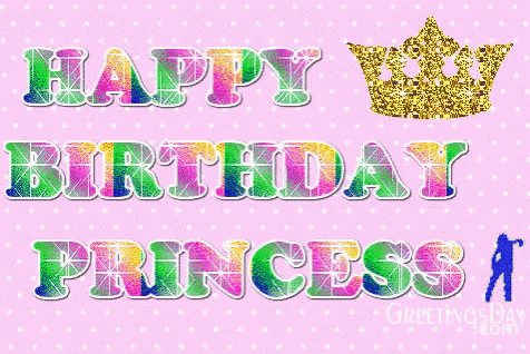 happy birthday princess greetings