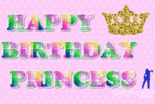 Happy Birthday Princess Greetings GIF - Happy Birthday Princess Greetings Crown GIFs