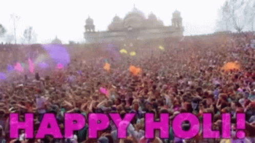 Happy Holi Party GIF - Happy Holi Party Colors GIFs