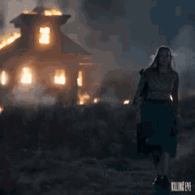 Jodie Comer Fire GIF - Jodie Comer Fire Killing Eve GIFs