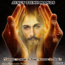 Jesus Tiene Manos Nuestras Manos GIF - Jesus Tiene Manos Jesus Nuestras Manos GIFs