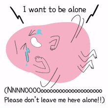 cute jelly pink sad upset