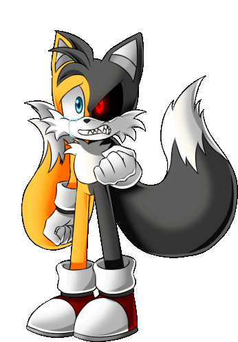 Tails Dark Tails Sticker - Tails Dark Tails - Discover & Share GIFs