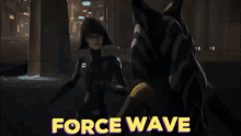 Force Wave Ahsoka Tano GIF - Force Wave Ahsoka Tano Force Push GIFs