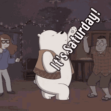 saturday we bare bears party