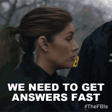 We Need To Get Answers Fast Maggie Bell GIF - We Need To Get Answers Fast Maggie Bell Missy Peregrym GIFs