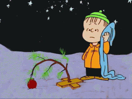 Christmas Tree Blanket GIF - Christmas Tree Charlie Brown Stars - Discover  & Share GIFs