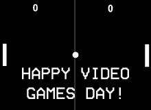 Happy Video Games Day GIF - Pong Videogameday GIFs