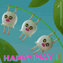Hello May 3d GIF - Hello May 3d Flower GIFs