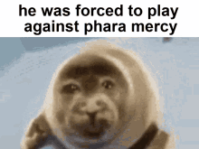 Seal He Was Forced To Play Against Phara Mercy GIF - Seal He Was Forced To Play Against Phara Mercy GIFs