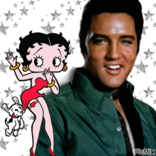 Elvis Presley Sparkle GIF - Elvis Presley Sparkle Stars GIFs