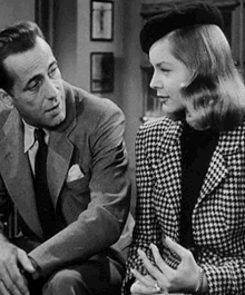 Bogie Lauren Bacall GIF - Bogie Lauren Bacall Humphrey Bogart GIFs