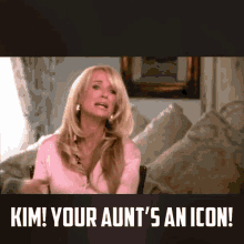 Kim Richards Rhobh GIF - Kim Richards Rhobh Your Aunts An Icon GIFs