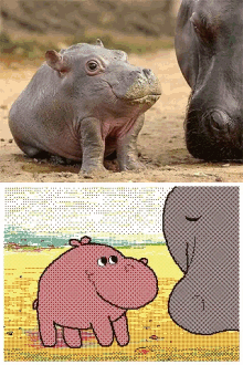 Mom Hippo GIF - Mom Hippo Cute GIFs