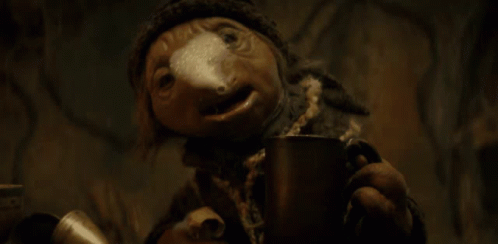 Dark Crystal Podling GIF - Dark Crystal Podling Beverage - Discover ...