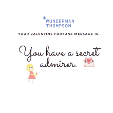 Wtvn Valentine Wunderman Thompson GIF - Wtvn Valentine Wunderman Thompson Valentine Fortune Message GIFs