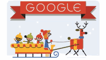 Google Doodle GIF - Google Merry Christmas Holidays GIFs