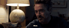 Wow Tony Stark GIF - Wow Tony Stark Avengers GIFs