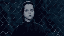 the addams family wednesday addams shocked surprised omg