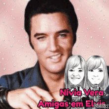 Elvis Presley Nivia Vera GIF - Elvis Presley Nivia Vera Amigas Em Elvis GIFs