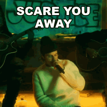 Scare You Away Justin Bieber GIF - Scare You Away Justin Bieber Unstable Song GIFs