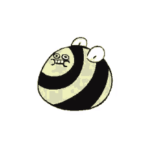 bee chub bumble bee flying bee fat