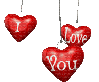 Hearts I Love You Sticker - Hearts I Love You Stickers