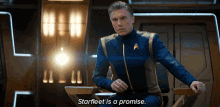 starfleet is a promise anson mount captain christopher pike star trek discovery i kept starfleet as my promise