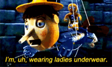 Pinocchio Shrek GIF - Pinocchio Shrek Ladies Underwear GIFs