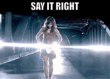 Nelly Furtado Say It Right GIF - Nelly Furtado Say It Right You Dont Mean GIFs