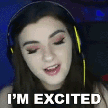 Im Excited Amelia Hersee GIF - Im Excited Amelia Hersee Her Gaming GIFs