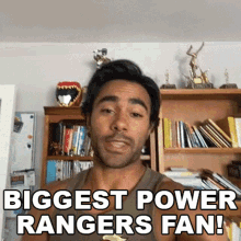 Biggest Power Rangers Fan Brennan Mejia GIF - Biggest Power Rangers Fan Brennan Mejia Cameo GIFs