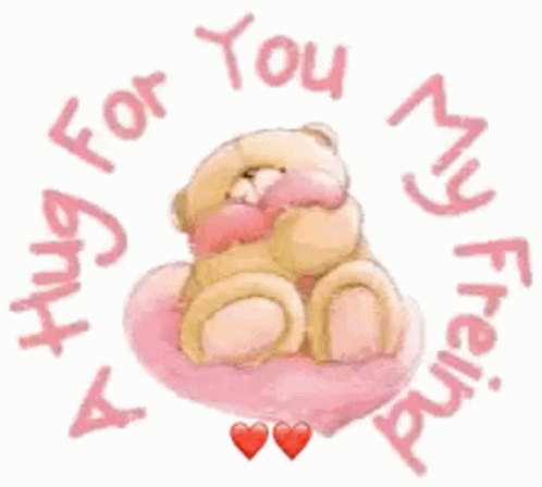 Teddy Bear A Hug For You GIF - Teddy Bear A Hug For You My Friend GIFs