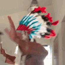 byron indian cheif chief dancing