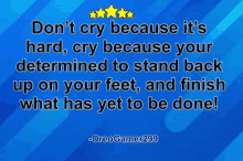 Dont Cry Finish GIF - Dont Cry Finish Oreogamer299 GIFs