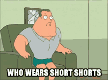 Joe Wears Short Shorts - Short GIF - Shortshorts Joe Swanson Familyguy GIFs