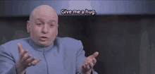 Hug Drevil GIF - Hug Drevil Austin Powers GIFs