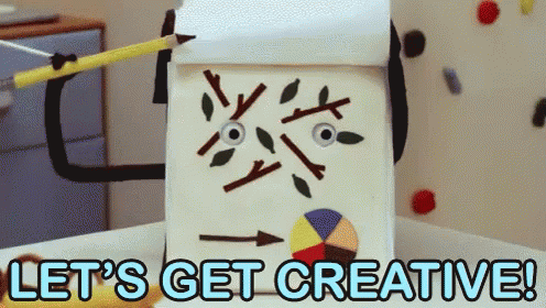 Lets get ill. Get creative. let&#039;s get creative. гифка летс дуит. gif creation.