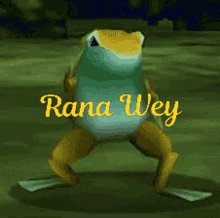 Rana Wey Frog GIF - Rana Wey Frog Dance GIFs