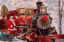 Merry Christmas Santa Express GIF - Merry Christmas Santa Express Season Greetings GIFs