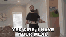 Yes Sire I Have Your Meal Reice Mitchell GIF - Yes Sire I Have Your Meal Reice Mitchell Official Duck Studios GIFs