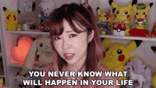 You Never Know What Will Happen In Your Life Misa GIF - You Never Know What Will Happen In Your Life Misa Japanese Ammo With Misa GIFs